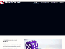 Tablet Screenshot of frame-online.net